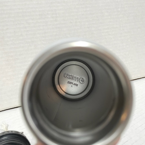 NWT Ten Tree Mizu V8 Juniper Waterbottle light grey  screw top lid - Picture 9 of 10